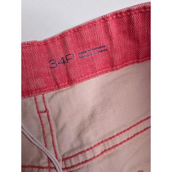 Anthropologie The Kenna Mid-Rise Heritage Petite Barrel Jeans by Pilcro Plus 34P - Picture 8 of 16